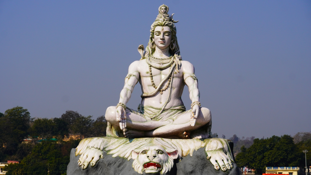Lord shiva is worshipped on hartalika teej with goddess Parwati