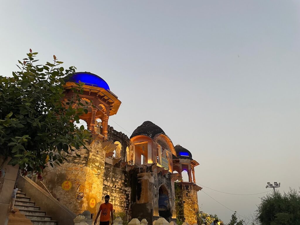 Evening view of temple