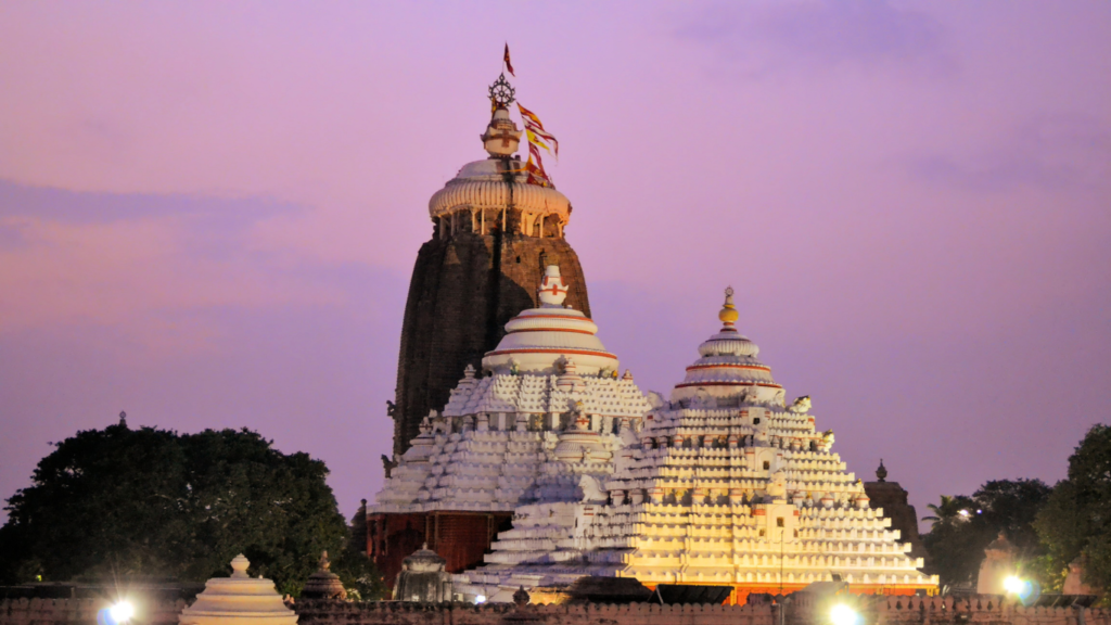 Jagannath Temple in Puri, Orissa